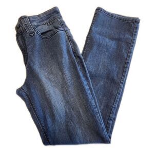 NYDJ (Not Your Daughter's Jeans) Straight Leg Jeans, Mid Rise, Medium Blue, 8